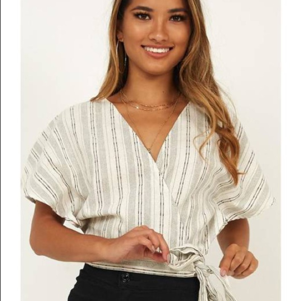 Showpo NWT Size S Stripe Top